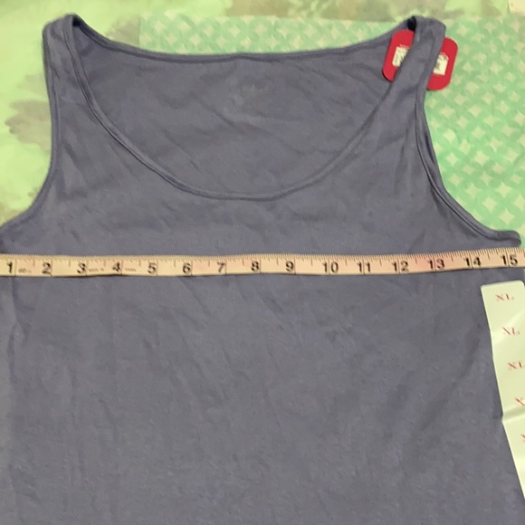 Isabel Violet Rib Tank - Picture 3 of 8